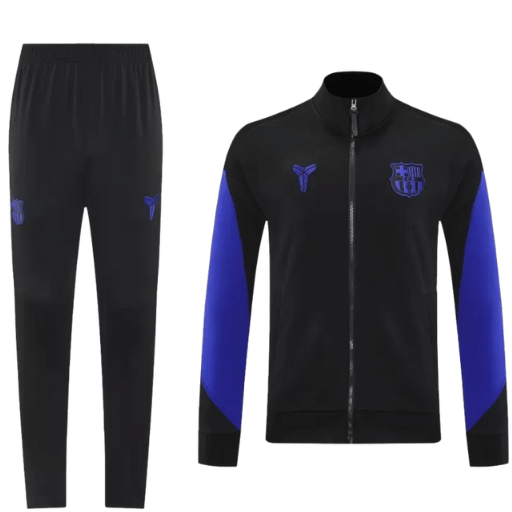 Barcelona Home Jacket Tracksuit 2025/26 Black&Purple