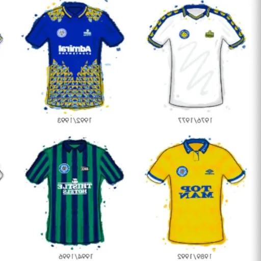 Notable Retro and Vintage Leeds United Shirts