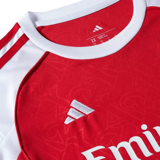 Kit de maillots de football pour enfants Arsenal Home 2025/26