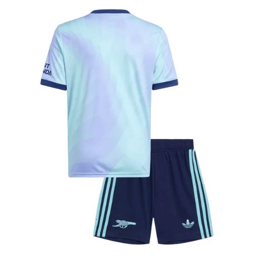 Kit de maillots de football pour enfants Arsenal Third Away 2024/25