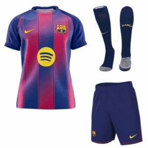 Maillots pour la maison de Barcelone Kit complet 2025/26
