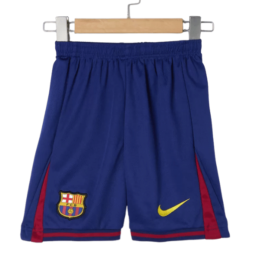 Kit de maillots de football pour enfants Barcelona Home 2025/26