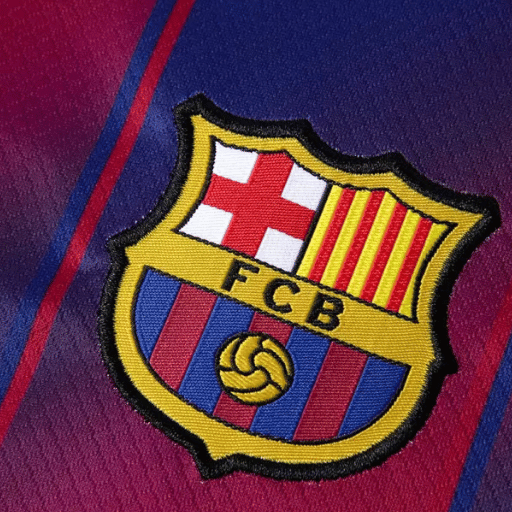 Kit de maillots de football pour enfants Barcelona Home 2025/26