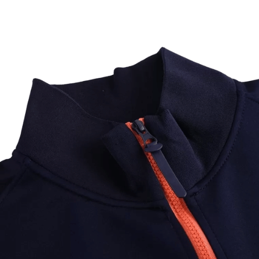 Combinaison de suivi de veste de Barcelone 2025/26 Navy&Orange