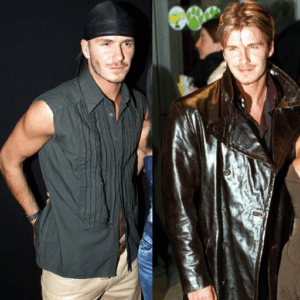 L'évolution du style moderne de David Beckham