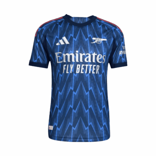 ØDEGAARD #8 Arsenal Away Authentic Soccer Jersey 2025/26