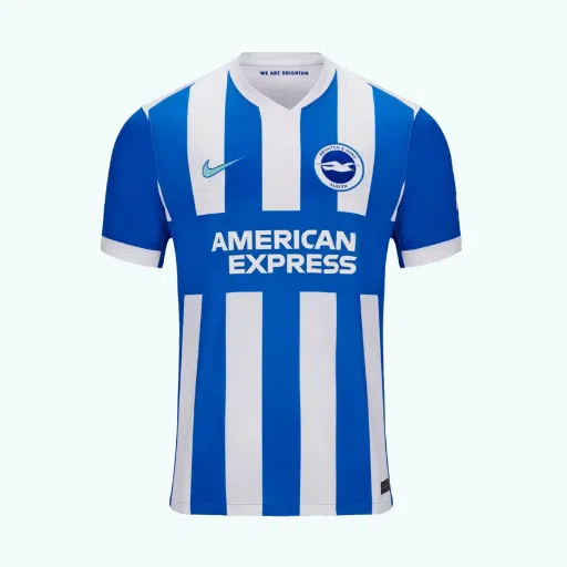 Camiseta de fútbol de primera equipación del Brighton & Hove Albion 2025/26