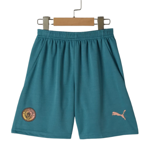 Manchester City Fourth Away Kids Soccer Jerseys Kit 2024/25- Definitely City (UCL)