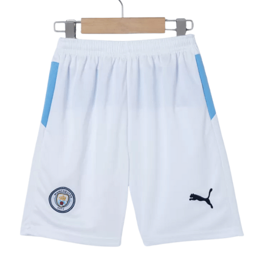 Manchester City Home Kids Soccer Jerseys Kit 2025/26
