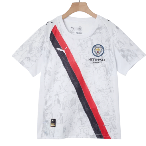Manchester City KidSuper Kids Soccer Jerseys Kit 2025/26 - Club World Cup