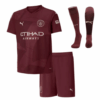 Manchester City Third Away Kids Soccer Jerseys Full Kit 2024/25