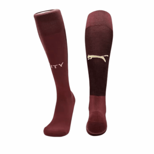 Manchester City Third Away Soccer Socks 2024/25 Manchester City Third Away Soccer Socks 2024/25