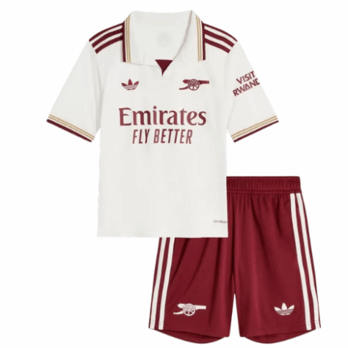 Arsenal Third Away Kids Soccer Jerseys Kit 2025/26