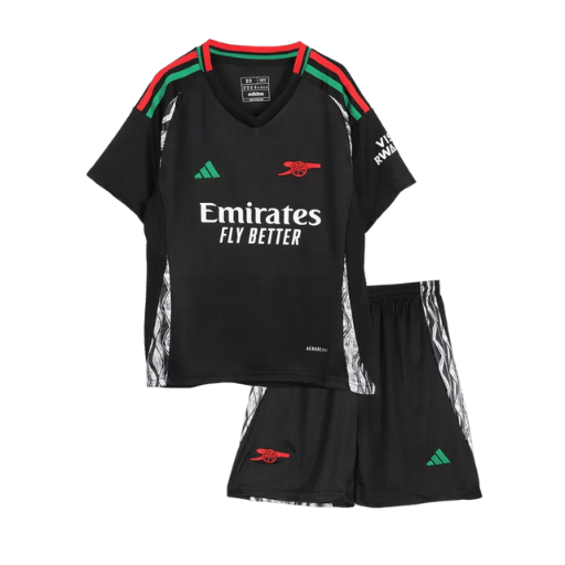 Arsenal Away Kids Soccer Jerseys Kit 2024/25