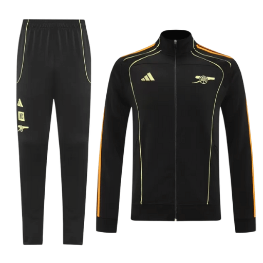 Arsenal Jacket Tracksuit 2025/26 Black