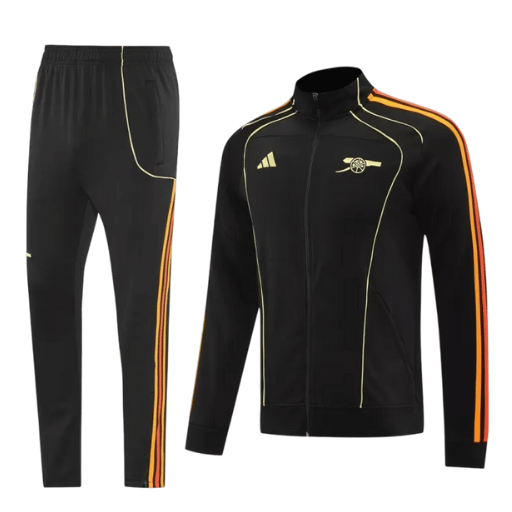 Arsenal Jacket Tracksuit 2025/26 Black