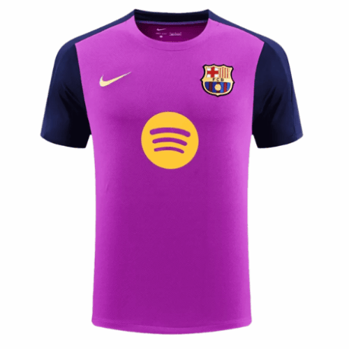 Barcelona Pre-Match Soccer Jersey 2025/26 Purple