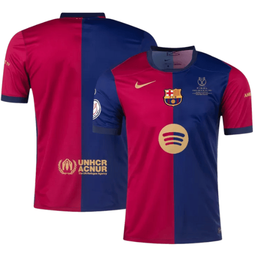Barcelona Home Soccer Jersey 2024/25 - Copa del Rey Final