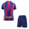 Barcelona Home Soccer Jersey Kit(Jersey+Shorts) 2024/25