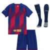 Barcelona Home Kids Soccer Jerseys Full Kit 2025/26