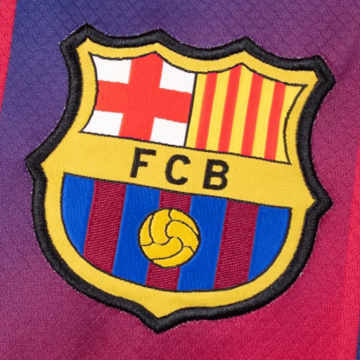 Barcelona Home Long Sleeve Soccer Jersey 2025/26
