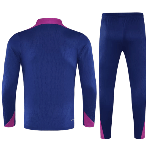 Barcelona 1/4 Zip Tracksuit 2025/26 Navy