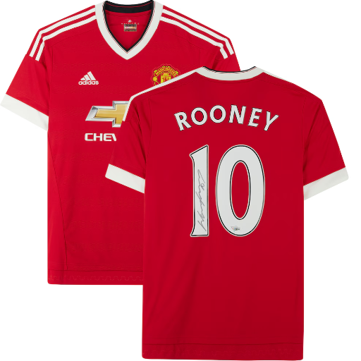 Wayne Rooney's Shirt Number Evolution