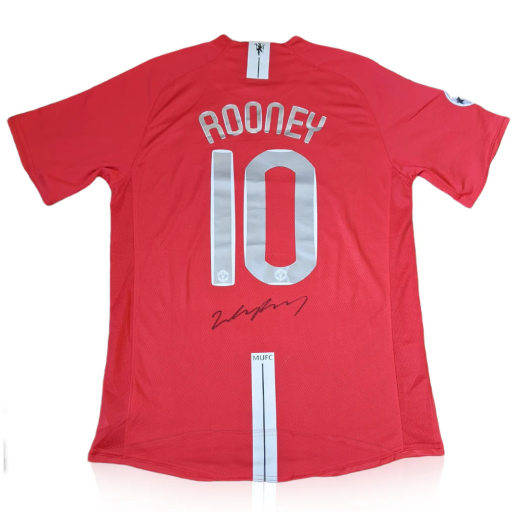 Collecting Wayne Rooney Football Shirts