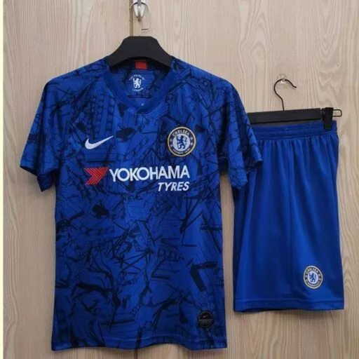 Parte delantera de la camiseta de fútbol del Chelsea de Eden Hazard 2018