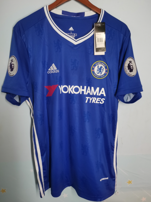 Camiseta Eden Hazard Chelsea 2017 Frente