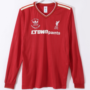 Devant du maillot de football Liverpool Kenny Dalglish manches longues