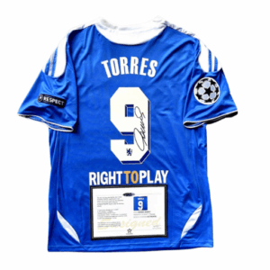 Fernando Torres Signed Chelsea Jersey