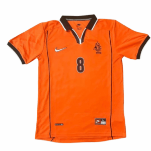 Camiseta roja de Dennis Bergkamp Holanda