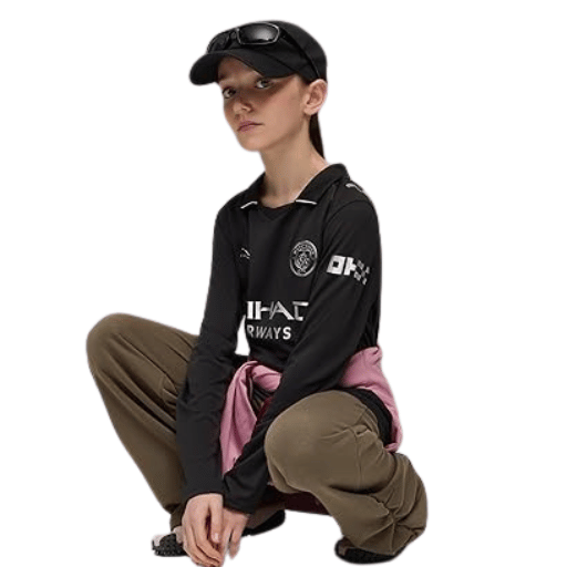 Long Sleeve Phil Foden Jersey Kids