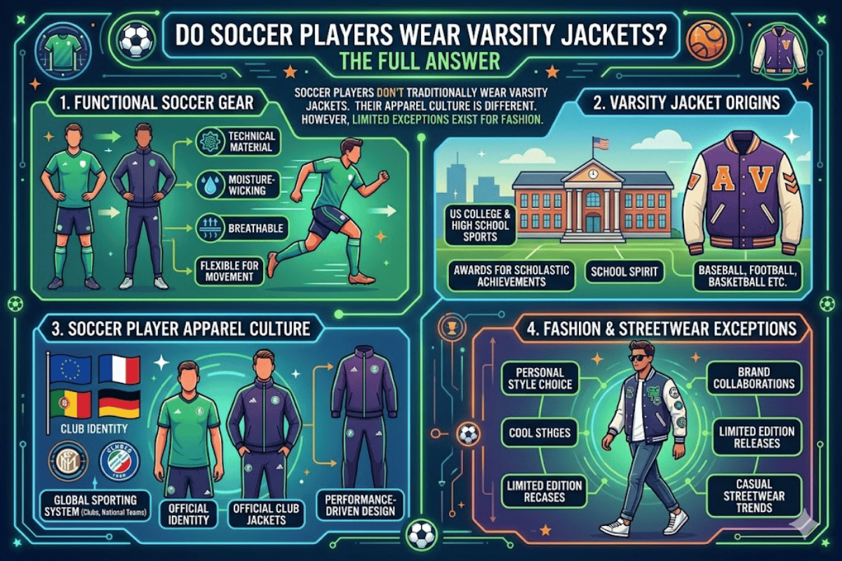 Do Soccer Players Wear Varsity Jackets The Full Answer