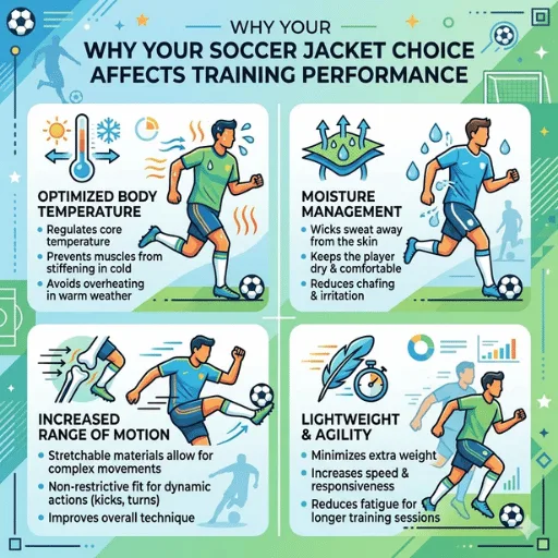 Why Your Soccer Jacket Choice Affects Training Performance