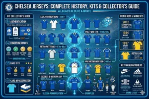 Chelsea Jerseys Complete History, Kits & Collector's Guide