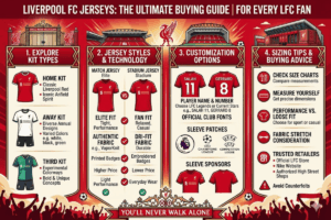 Guide d'achat complet des maillots de Liverpool pour chaque ventilateur LFC