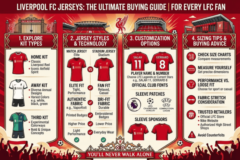 Liverpool Jerseys Complete Buying Guide for Every LFC Fan