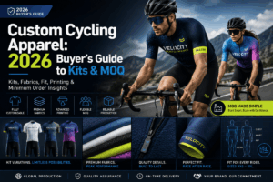 Custom Cycling Apparel: 2026 Buyer's Guide to Kits & MOQ