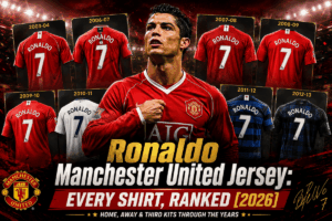 Maillot Ronaldo Manchester United : chaque chemise, classée [2026]