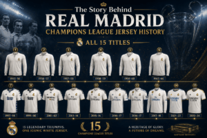 The Story Behind Real Madrid Champions League Jersey History All 15 Titles