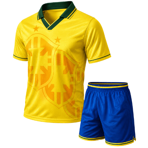 Deconstructing the Umbro Design: Every Stitch of the 1993–97 Brazil Home Shirt
