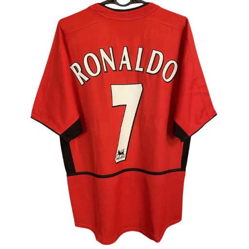 Cada camiseta clásica del Ronaldo Manchester United por temporada « 2003/04 a 2008/09