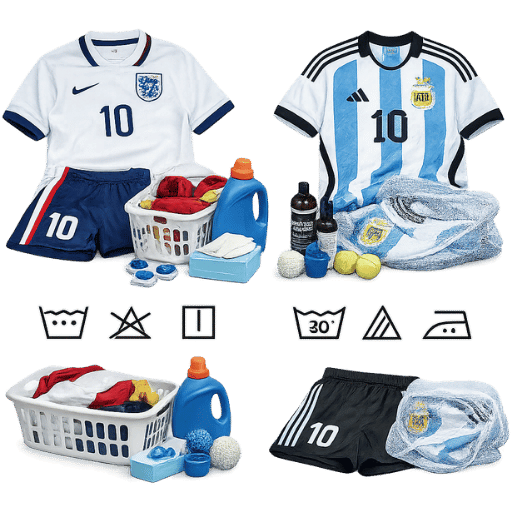 Lavage et entretien Maillots Replica Soccer contre Authentique : différentes règles pour le port des fans