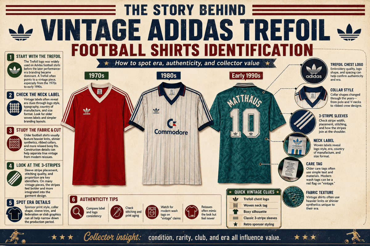 The Story Behind Vintage Adidas Trefoil Football Shirts 