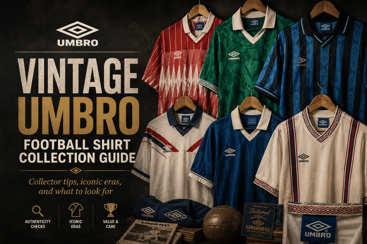 Vintage Umbro Football Shirt Collection Guide - SoccerKit