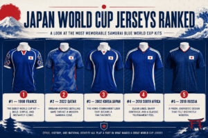 Japan World Cup Jerseys Ranked
