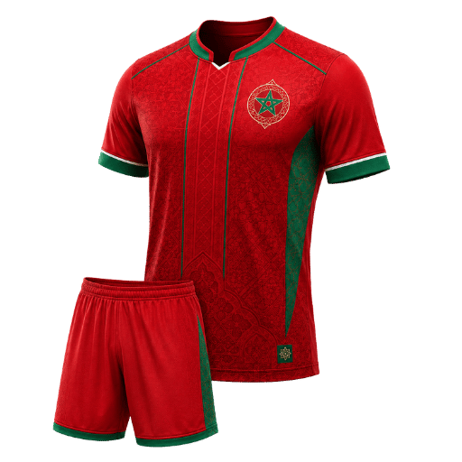 Morocco 2022 World Cup Jersey at a Glance