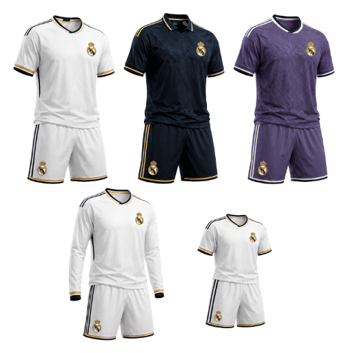 Home, Away, Third, Long Sleeve, and Youth Options Explained